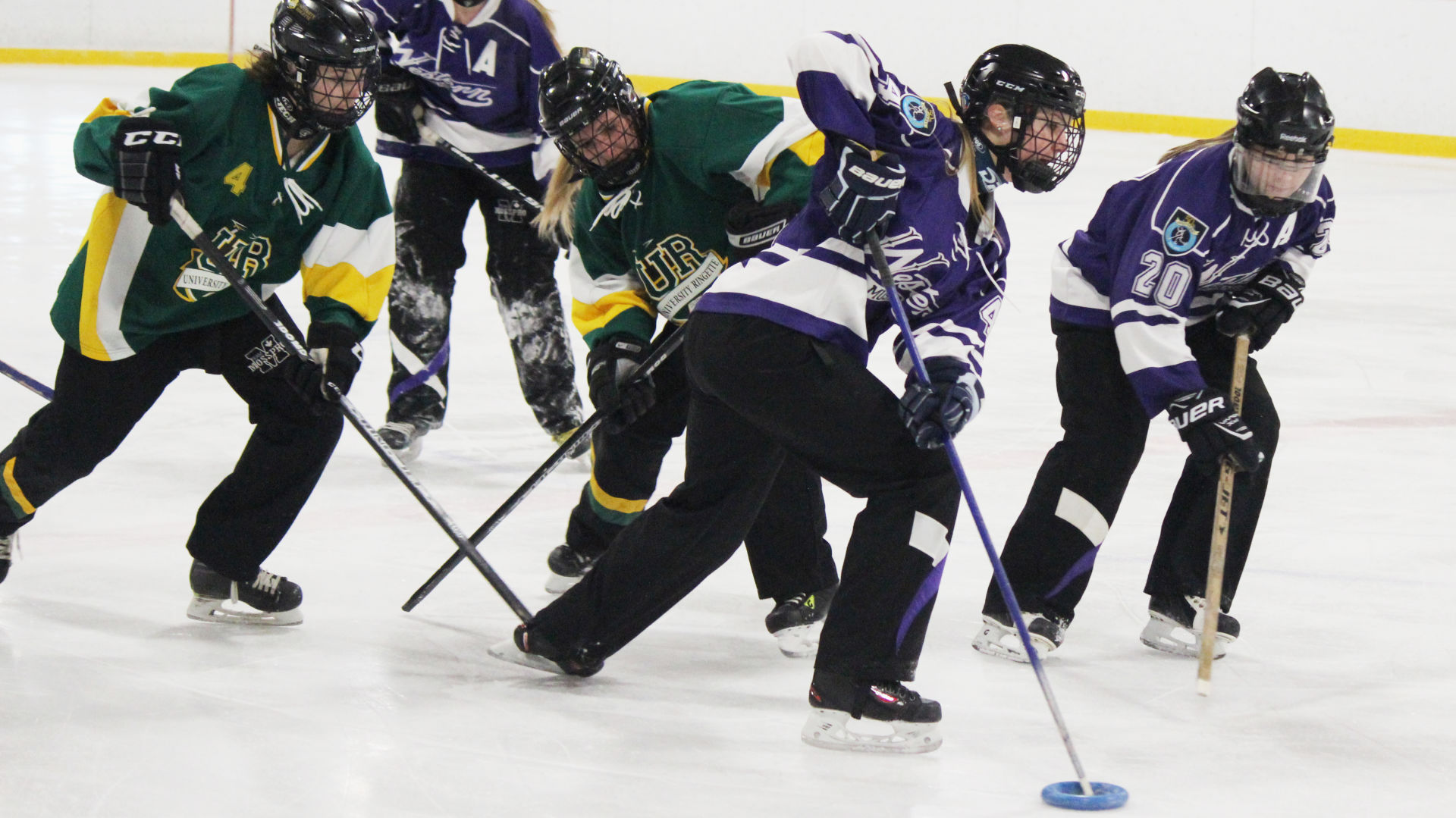 western mustangs ringette squad